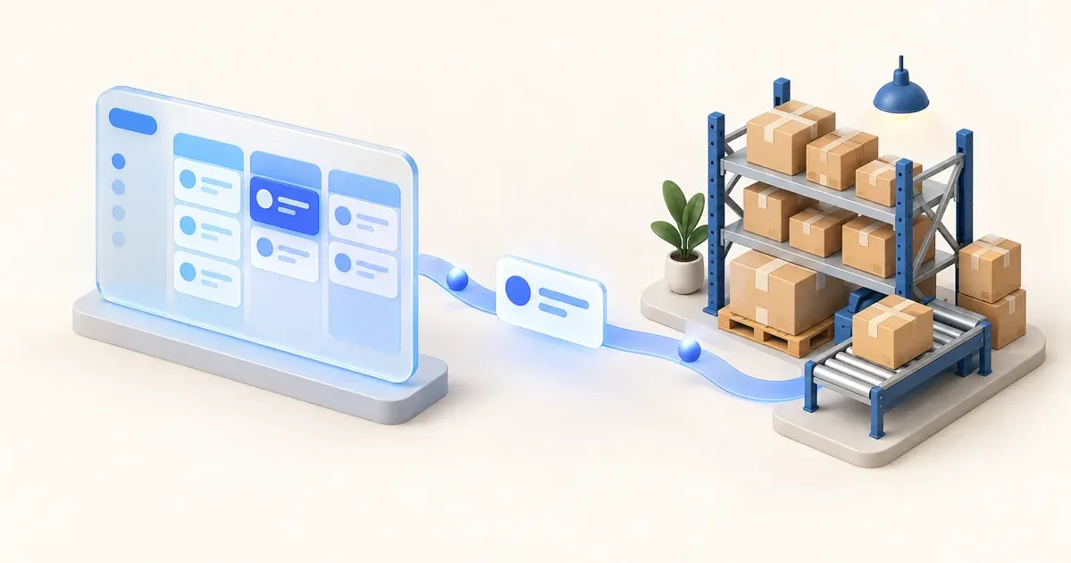 Карточки сделок в CRM связаны с заказом и складом с товарами